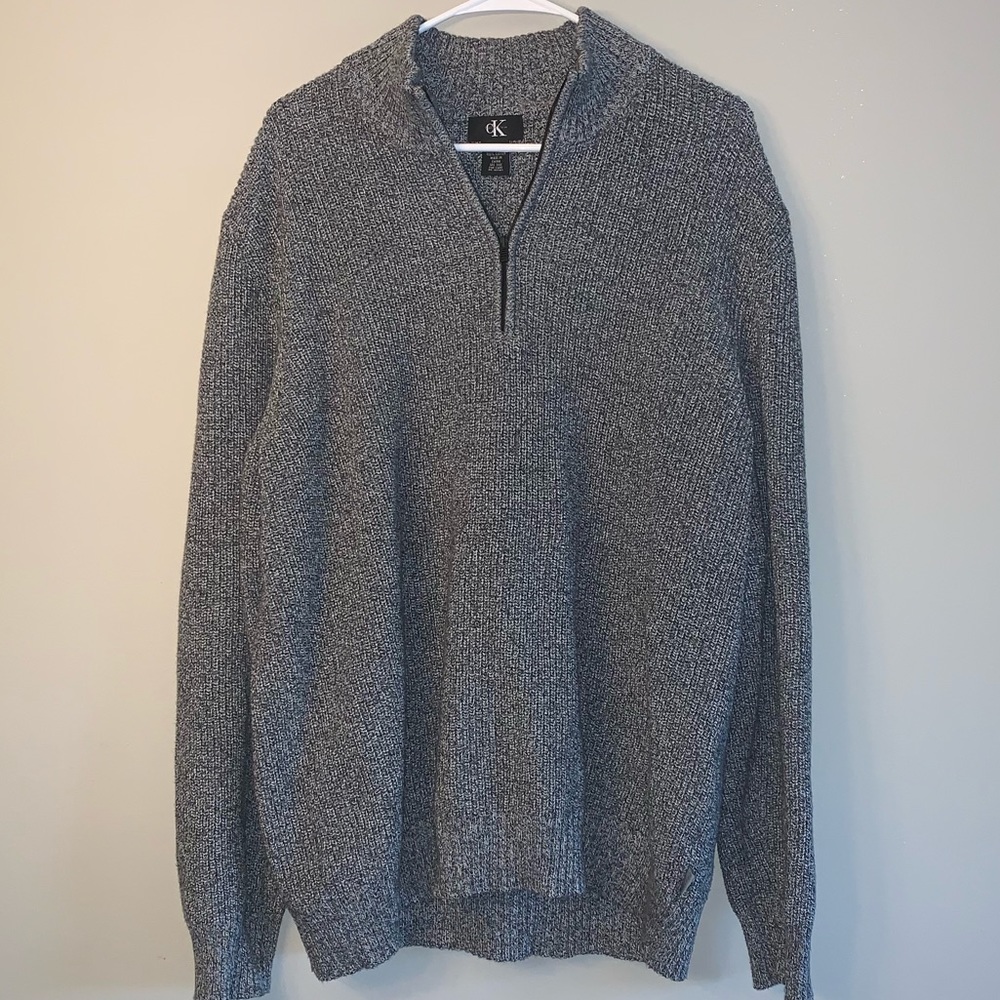 *️⃣Calvin Klein*️⃣ NWOT Men’s 1/4 Zip Sweater *️⃣